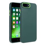 Puzdro gumené Apple iPhone 7/8 Plus Frame zelené