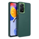 Puzdro gumené Xiaomi RedMi Note 11 Pro/11 Pro 5G Frame zelené