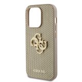 Guess puzdro plastové Apple iPhone 15 Pro GUHCP15LPSP4LGD zlaté