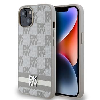 DKNY puzdro plastové Apple iPhone 14 DKHCP14SPCPTSSE béžové