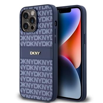 DKNY puzdro plastové Apple iPhone 14 Pro DKHCP14LPRTHSLB modré