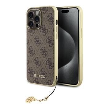 Guess puzdro plastové Apple iPhone 15 Pro Max GUHCP15XGF4GBR hne