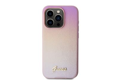 Guess puzdro plastové Apple iPhone 15 Pro Max GUHCP15XPSAIRSP ružové