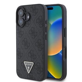 Guess puzdro plastové Apple iPhone 16 GUHCP16SP4TDPK čierne