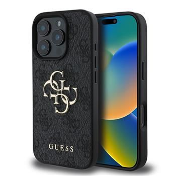 Guess puzdro plastové Apple iPhone 16 Pro GUHCP16L4GMGGR šedé