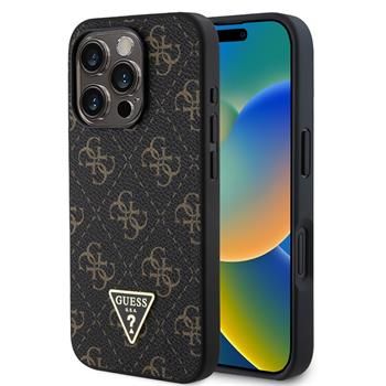 Guess puzdro plastové Apple iPhone 16 Pro Max GUHCP16XPG4GPK čierne