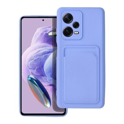 Puzdro gumené Xiaomi RedMi Note 12 Pro Plus 5G Card fialové