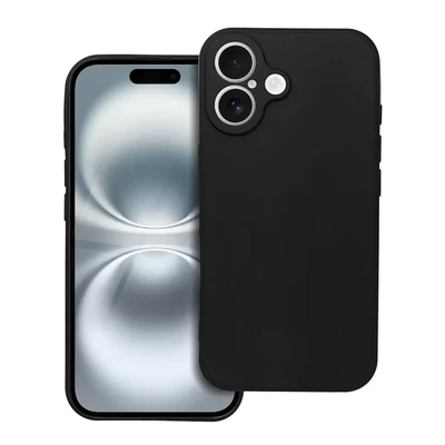 Puzdro gumené Apple iPhone 16 Plus Soft čierne