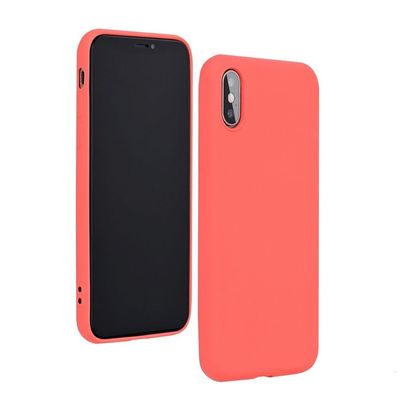 Puzdro gumené Apple iPhone 7/8/SE 2020 Silicone Lite ružové