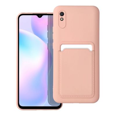 Puzdro gumené Xiaomi RedMi Note 11/ 11S Card ružové