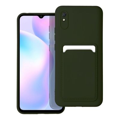 Puzdro gumené Xiaomi RedMi Note 11/ 11S Card zelené