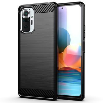 Puzdro gumené Xiaomi RedMi Note 11 Pro/ 11 Pro 5G Carbon čierne