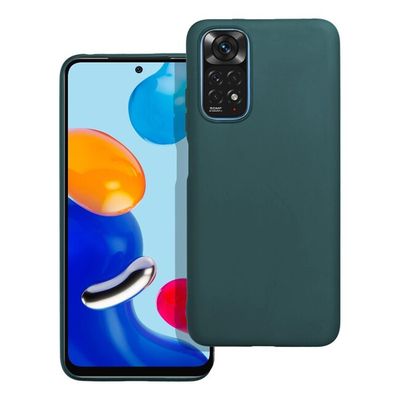 Puzdro gumené Xiaomi RedMi Note 11/11S Matt tmavo-zelené