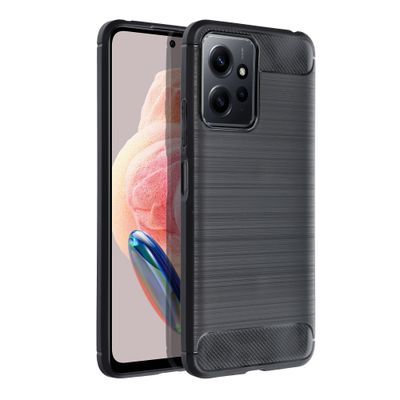 Puzdro gumené Xiaomi RedMi Note 12 5G Carbon čierne