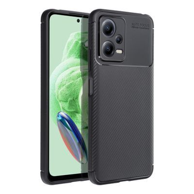 Puzdro gumené Xiaomi RedMi Note 12 5G Carbon Premium čierne