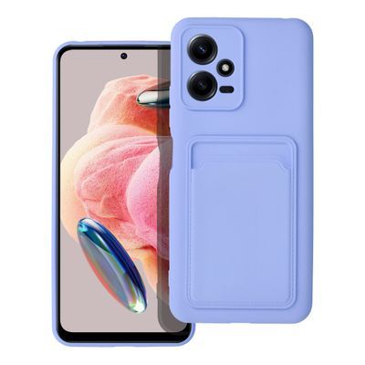 Puzdro gumené Xiaomi RedMi Note 12 5G Card fialové