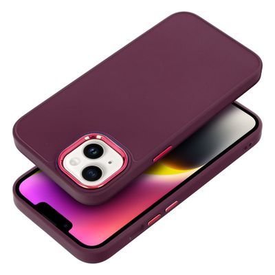 Puzdro gumené Xiaomi RedMi Note 12 5G Frame fialové