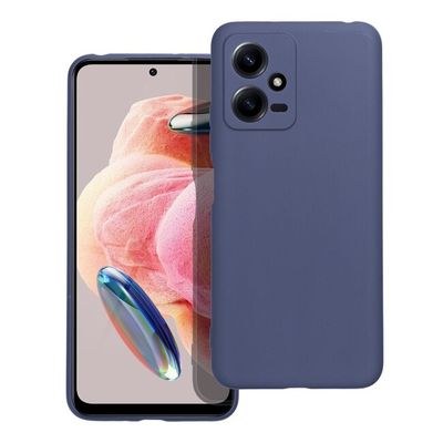 Puzdro gumené Xiaomi RedMi Note 12 5G Matt tmavo-modré