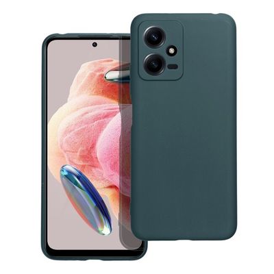 Puzdro gumené Xiaomi RedMi Note 12 5G Matt tmavo-zelené