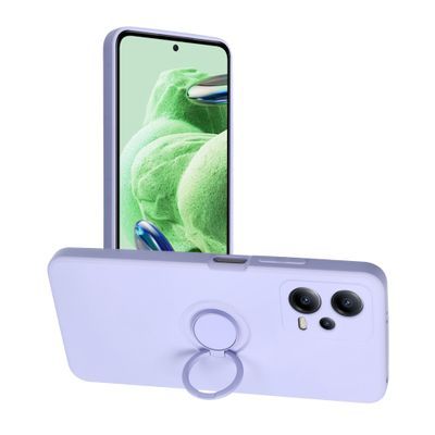 Puzdro gumené Xiaomi RedMi Note 12 5G Silicone Ring fialové