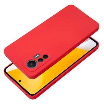 Puzdro gumené Xiaomi RedMi Note 12 5G Soft červené