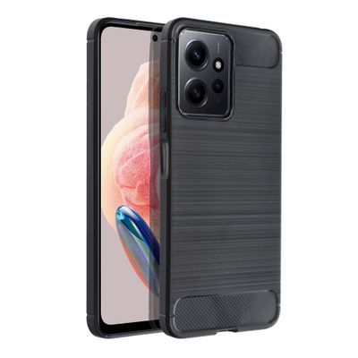 Puzdro gumené Xiaomi RedMi Note 12 Carbon čierne