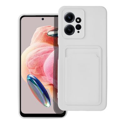 Puzdro gumené Xiaomi RedMi Note 12 Card biele