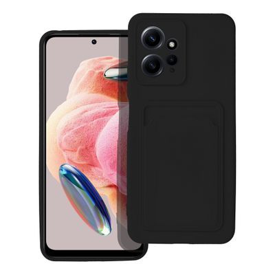 Puzdro gumené Xiaomi RedMi Note 12 Card čierne