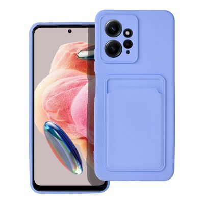 Puzdro gumené Xiaomi RedMi Note 12 Card fialové