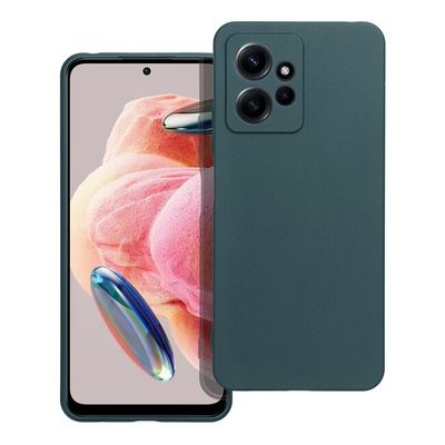 Puzdro gumené Xiaomi RedMi Note 12 Matt tmavo-zelené