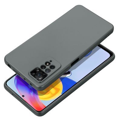 Puzdro gumené Xiaomi RedMi Note 12 Metallic šedé