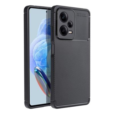 Puzdro gumené Xiaomi RedMi Note 12 Pro 5G Carbon Premium čierne