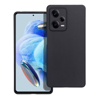 Puzdro gumené Xiaomi RedMi Note 12 Pro 5G Matt čierne