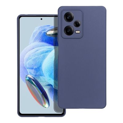 Puzdro gumené Xiaomi RedMi Note 12 Pro 5G Matt tmavo-modré