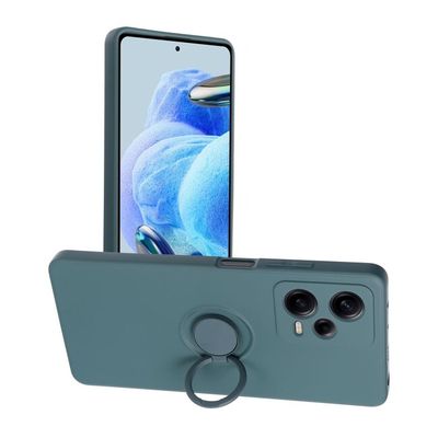 Puzdro gumené Xiaomi RedMi Note 12 Pro 5G Silicone Ring zelené