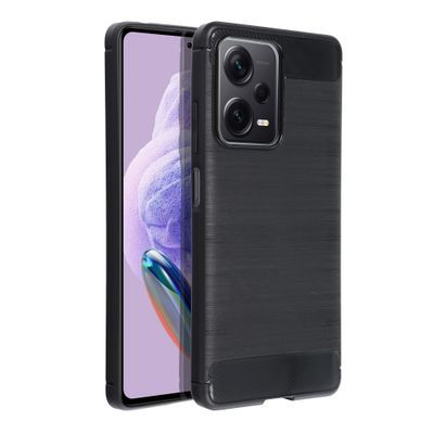 Puzdro gumené Xiaomi RedMi Note 12 Pro Plus 5G Carbon čierne