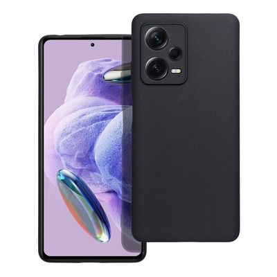 Puzdro gumené Xiaomi RedMi Note 12 Pro Plus 5G Matt čierne