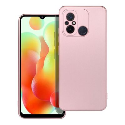 Puzdro gumené Xiaomi RedMi Note 12 Pro Plus 5G Metallic ružové