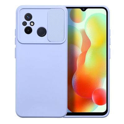 Puzdro gumené Xiaomi RedMi Note 12 Pro Plus 5G Slide fialové