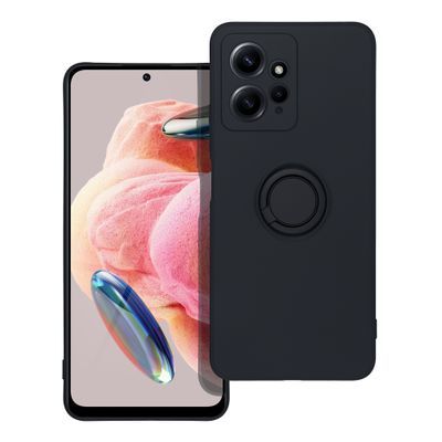 Puzdro gumené Xiaomi RedMi Note 12 Silicone Ring čierne