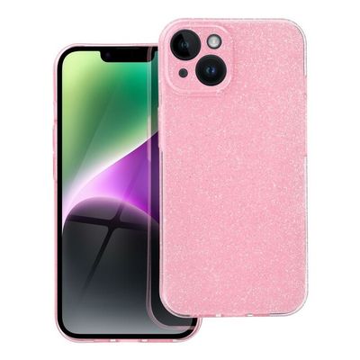 Puzdro gumené Xiaomi RedMi Note 12S Clear Case Blink 2mm ružové