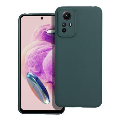 Puzdro gumené Xiaomi RedMi Note 12S Matt tmavo-zelené