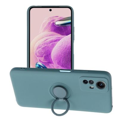 Puzdro gumené Xiaomi RedMi Note 12S Silicone Ring zelené