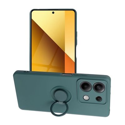 Puzdro gumené Xiaomi RedMi Note 13 5G Silicone Ring zelené