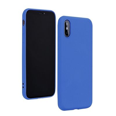 Puzdro gumené Xiaomi RedMi Note 8 Pro Silicone Lite modré