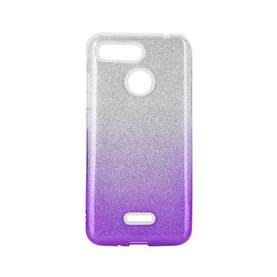 Puzdro gumené Xiaomi RedMi  Note 9 Shining transparentno fialové