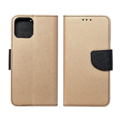 Puzdro knižka Xiaomi Redmi 9A Fancy zlato černé